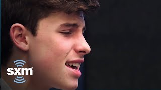 Shawn Mendes  quotThinking Out Loudquot Ed Sheeran Cover LIVE  SiriusXM [upl. by Garibald]