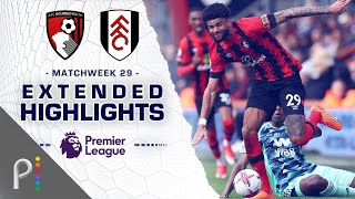 Bournemouth v Fulham  PREMIER LEAGUE HIGHLIGHTS  412023  NBC Sports [upl. by Ahsial513]