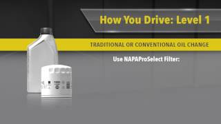 Find the right NAPA Oil Filter for How You Drive [upl. by Lavro957]