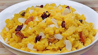 Mauritian Cuisine Easy Halwa Gréo Recipe  Halwa Suji Semolina [upl. by Dean]