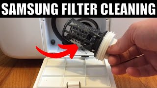 How to Clean Your Samsung Washing Machine Filter [upl. by Bellina122]