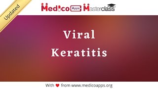 NEET PGViral keratitisOphthalmology [upl. by Annayd]