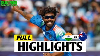 India vs New Zealand ICC Champions Trophy 2025 Match Highlights  IND Vs NZ Highlights [upl. by Mussman]