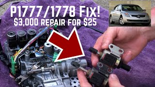 2008 Nissan Altima 25 Step Motor Replacement Weak Acceleration [upl. by Liva]