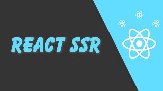 React Server Side Rendering Introduction For Beginners  ReactJS ssr with Expressjs [upl. by Nylirej]