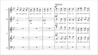 Francis Poulenc  Chansons françaises With score [upl. by Irahs]