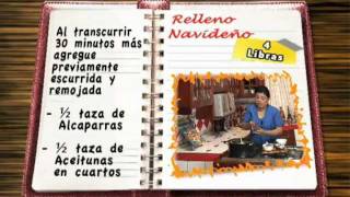 Relleno Navideño Molido  María Esther López [upl. by Felty]