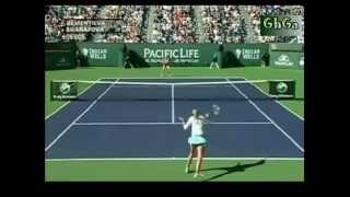 Maria Sharapova vs Elena Dementieva 2006 Indian Wells Highlights [upl. by Nicolais474]