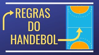 REGRAS DO HANDEBOL RESUMO DAS REGRAS OFICIAIS [upl. by Ellehcer430]