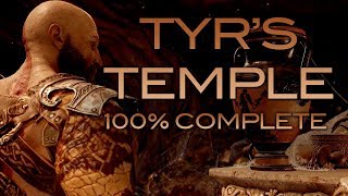 God Of War  Tyrs Temple All Traps And Puzzle Full Guide 100 [upl. by Landre]