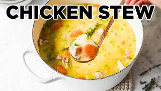 Easy Chicken Stew Recipe [upl. by Anaujnas]