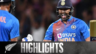 Sharma Stars In Thriller  SUPER OVER REPLAY  BLACKCAPS v India  3rd T20 2020 [upl. by Quartus497]