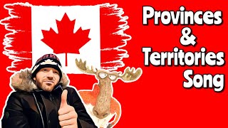 Memorizing Canadian Provinces amp Territories 🎵  Canada Geography FUNdamental RAPS Educational Song [upl. by Llennor]