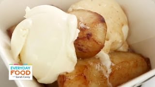 Caramelized Pears  Everyday Food with Sarah Carey [upl. by Ilat]