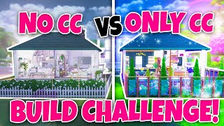 Which do you prefer 🤔 NO CC vs ONLY CC Build Challenge [upl. by Etnovaj]