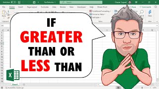 How to Perform an Excel IF GREATER Than amp LESS Than Formula [upl. by Jojo]