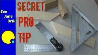 The Secret Formula for Making Perfect Miter Cuts When Less Than 90 Degrees [upl. by Robison]