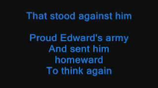 Flower of Scotland singalong lyrics [upl. by Jennee]