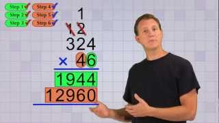 Math Antics  MultiDigit Multiplication Pt 2 [upl. by Vadnee]