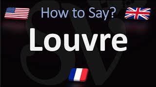 How to Pronounce Louvre  Paris Museum Pronunciation Native Speaker [upl. by Maighdlin]