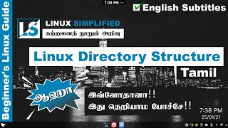 Beginners guide to Linux directory structure  Tamil [upl. by Fein225]