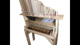 Making a Wooden Pipe Organ [upl. by Auoz550]