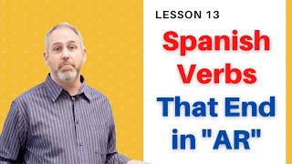 AR Verbs in Spanish  The Language Tutor Lesson 13 [upl. by Josefina901]