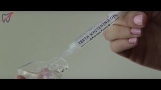 Teeth Whitening Syringe and Tray Instructions [upl. by Alliuqa]