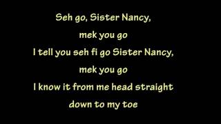 Bam Bam  Sister Nancy lyrics [upl. by Sialac95]