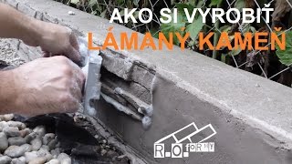 Ako si vyrobiť lámaný kameň [upl. by Joachima]