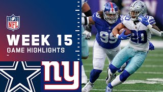 Cowboys vs Giants Week 15 Highlights  NFL 2021 [upl. by Corkhill]