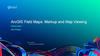 ArcGIS Field Maps Markup and Map Viewing [upl. by Eeliab]