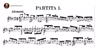 Bach  Violin Partita No 1 in B minor BWV 1002 Grumiaux [upl. by Katharine]