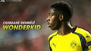 19 Year Old Ousmane Dembélé  Dortmund  Goals amp Skills [upl. by Asoramla]