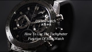 How To Use The Tachymeter On A Watch [upl. by Billen]