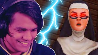 Evil nun very Bad with new Vampire chickens 😡😡 [upl. by Serle]