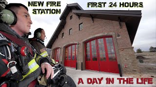 First 24 Hours in a New Fire Station  A Day in the Life [upl. by Neille]