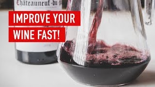 How to improve your wine  Decanting  Wine Basics  Virgin Wines [upl. by Mathian]