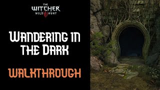 The Witcher 3 Wandering in the Dark Walkthrough Main quest [upl. by Siskind]