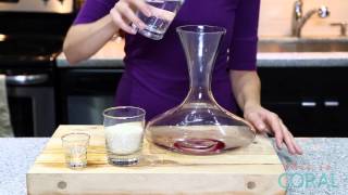 The Domestic Geek How to Clean A Decanter [upl. by Margalo]