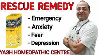 Rescue Remedy  Anxiety stress  fear  Bach flower remedy [upl. by Sella468]