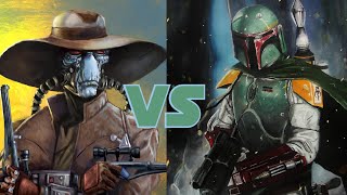 Boba Fett VS Cad Bane  Versus Series [upl. by Airrehs]