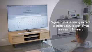 How to Set Up your Samsung TV  Samsung UK [upl. by Toombs]