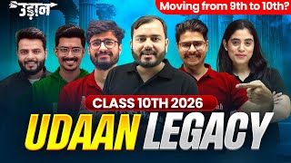 Class 10 Boards 2026  NEW BEGINNING  Indias MOST SUPERHIT Batch for Class 10  Udaan Legacy ☠️ [upl. by Gabler]