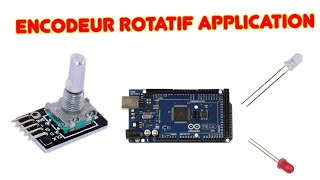 ENCODEUR ROTATIF AVEC ARDUINO APPLICATIONS [upl. by Panter]