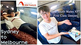 NSW XPT First Class Sleeper Sydney to Melbourne  Is catching the train better than flying Eps1 [upl. by Beutler]