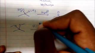 Hydrolysis of Acetals Reaction and Mechanism [upl. by Retluoc]