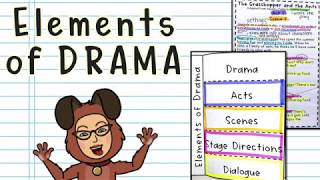 Elements of Drama Interactive Lesson for Beginners [upl. by Eeznyl]