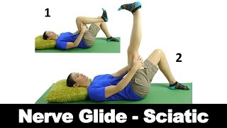 Nerve Glide  Sciatic  Ask Doctor Jo [upl. by Lucania]