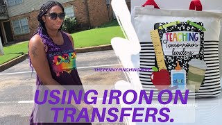 How To Easy Iron On TransfersBeginner Friendly [upl. by Drallim]